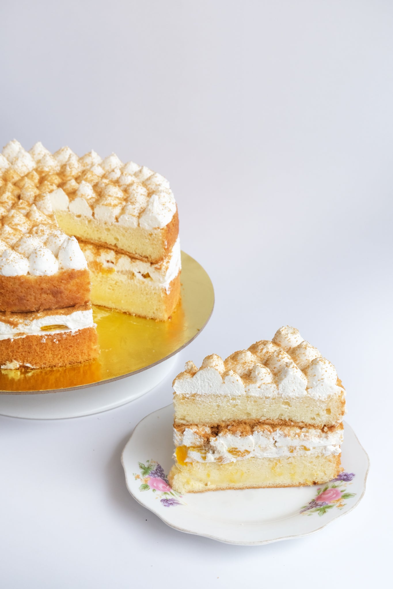 TROPICAL TRES LECHES CAKE