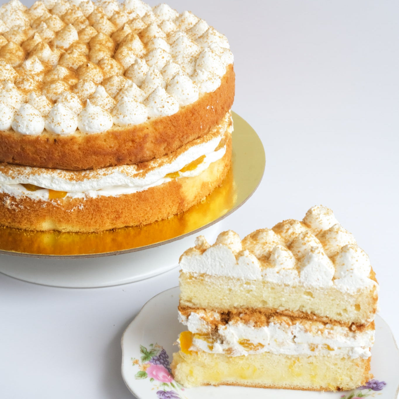 TROPICAL TRES LECHES CAKE