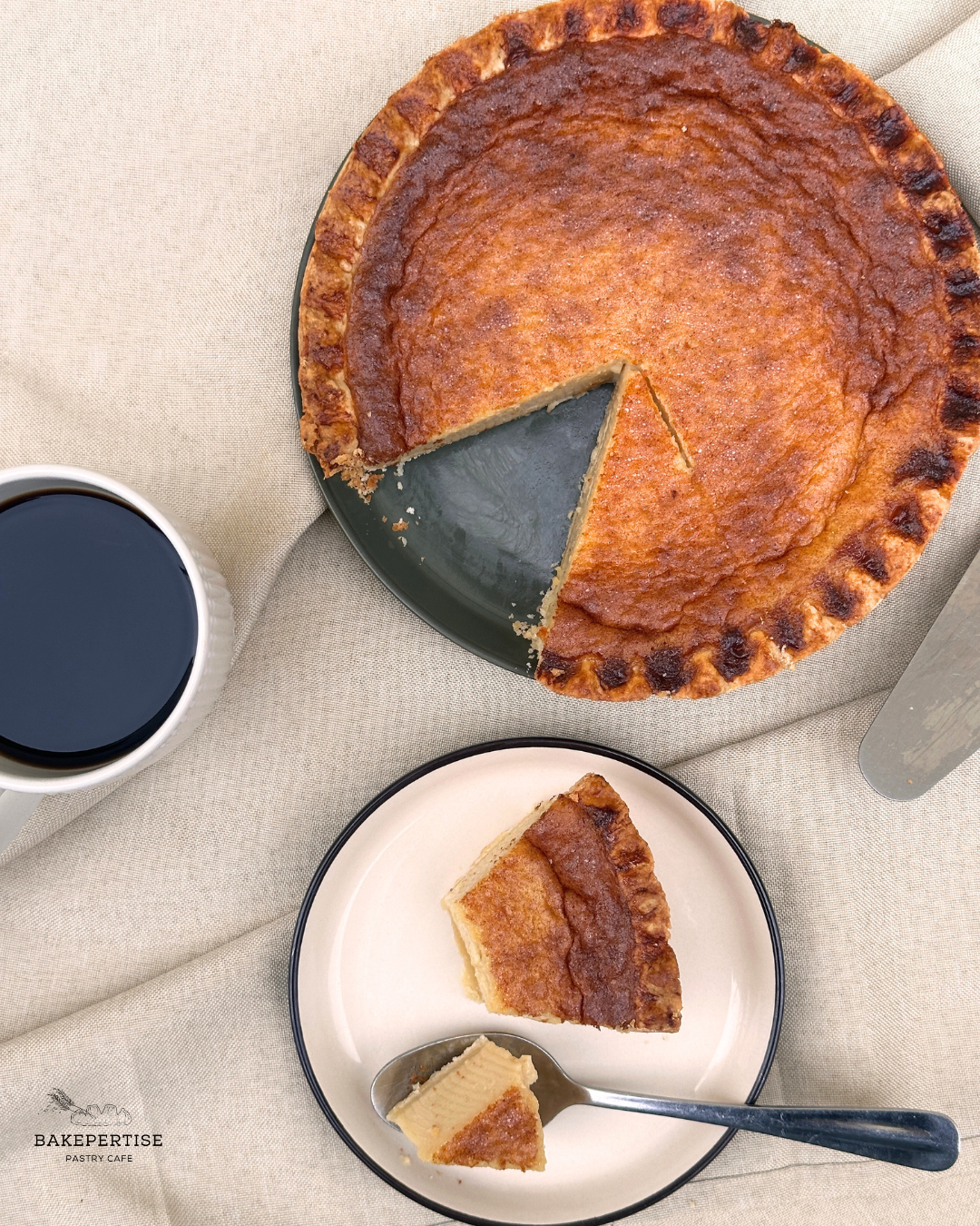 SUNNY CUSTARD PIE